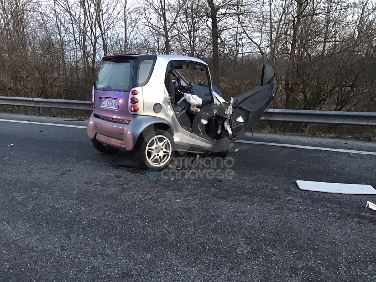 DRAMMA ALLE PORTE DI IVREA - Muore a soli 15 anni nell'incidente sulla Pedemontana - FOTO e VIDEO