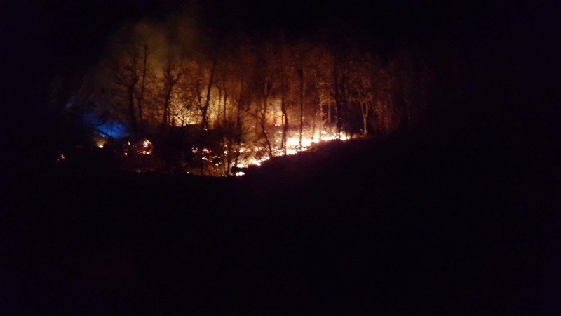 CANAVESE - Allarme incendi: siccità e vento complicano le cose